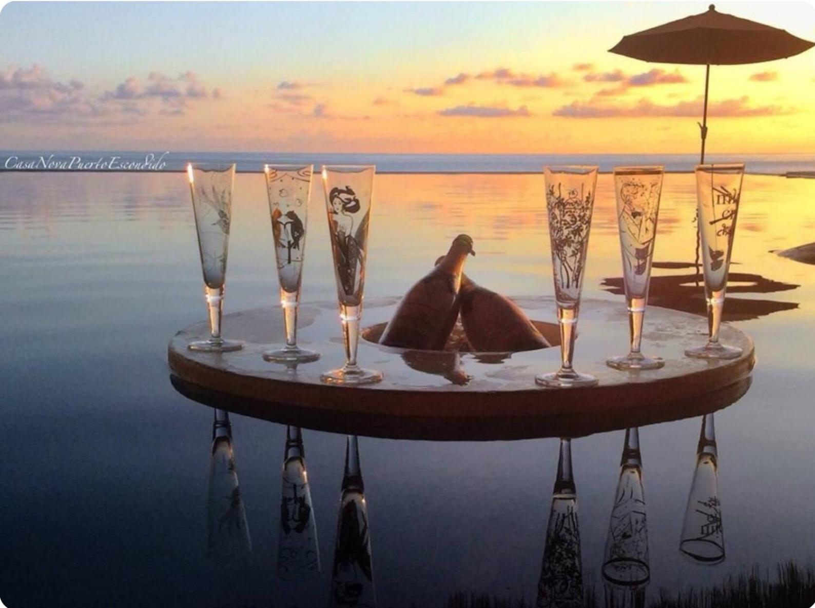 Casa Nova, Infinity Pool, Ocean View, Private Beach Acces, Starlink Puerto Escondido  Exterior photo