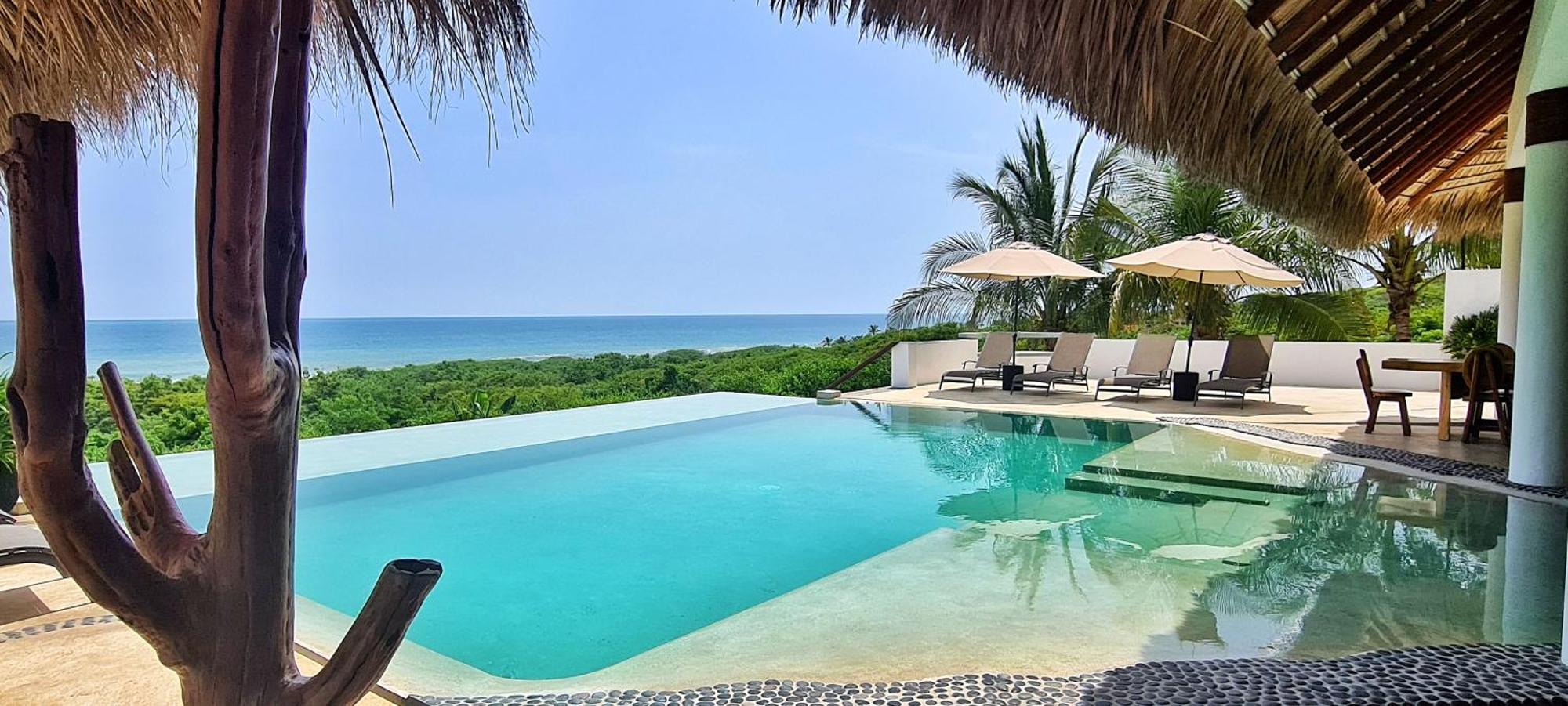Casa Nova, Infinity Pool, Ocean View, Private Beach Acces, Starlink Puerto Escondido  Exterior photo