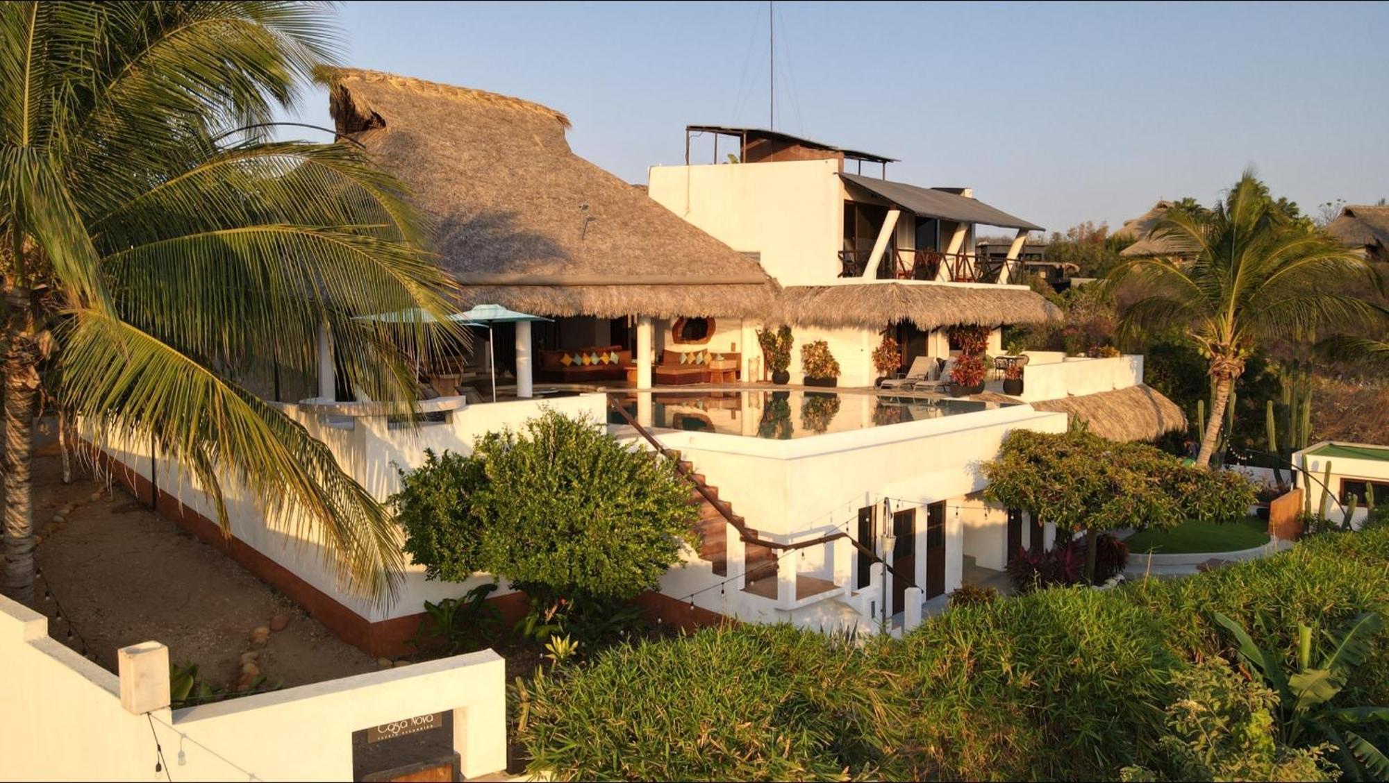 Casa Nova, Infinity Pool, Ocean View, Private Beach Acces, Starlink Puerto Escondido  Exterior photo